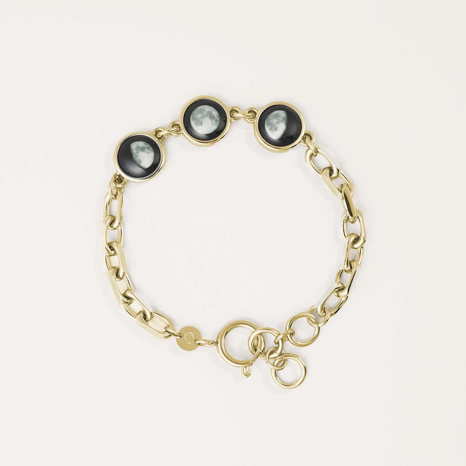 Lunar Link III Bracelet in Gold
